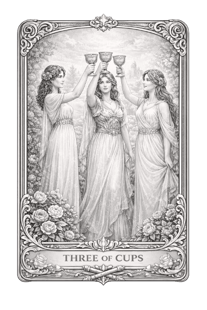 Three of Cups
