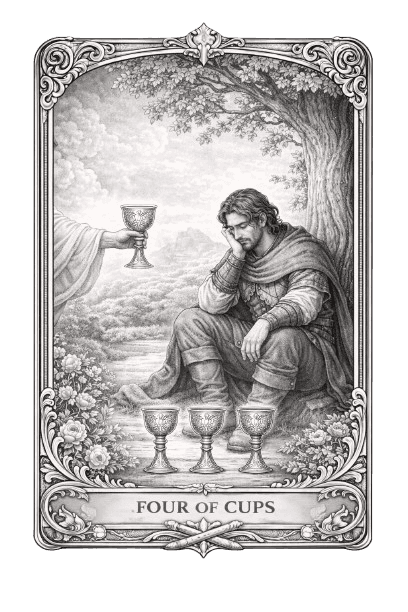 Four of Cups