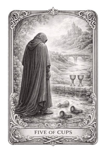 Five of Cups