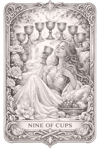 Nine of Cups