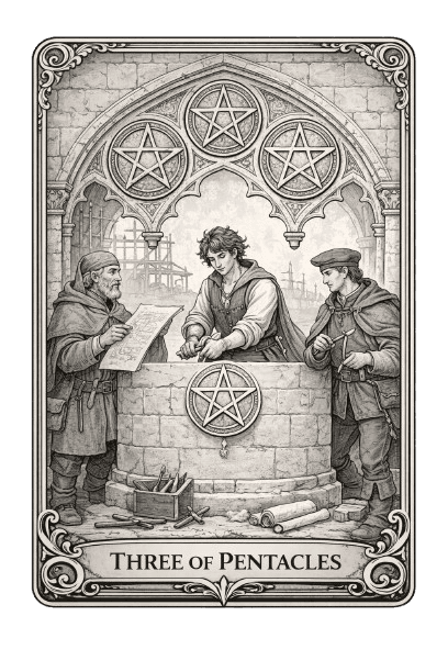 Three of Pentacles