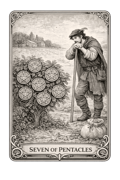 Seven of Pentacles