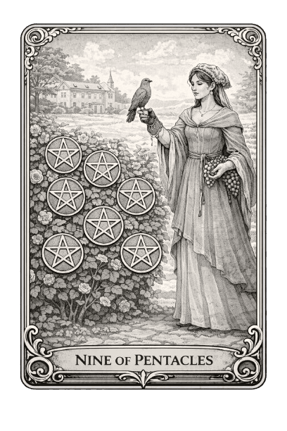 Nine of Pentacles