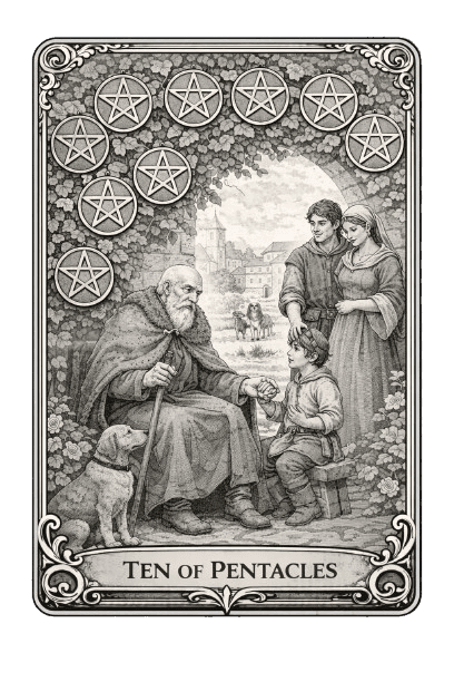 Ten of Pentacles