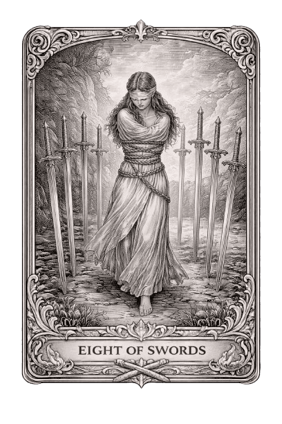Eight of Swords